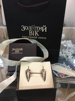 Золотые серьги ,, Золотий вік‘‘ 3000 грн - Киев