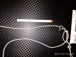 Серебряная цепочка снейк, 55 см - Тячев