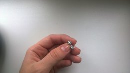 Серьги с белого золота - Киев