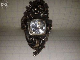 Серебряное кольцо с цирконом. - Киев