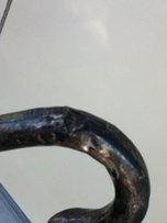Трость антикварная серебро - 