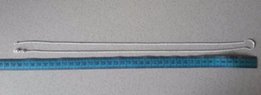 Серебряная цепочка длинная 78 см (новая). - Киев
