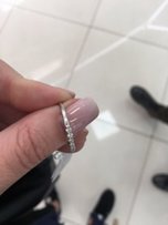 Кольцо белое золото с бриллиантами 0,23 карата, бриллиантовое - Киев