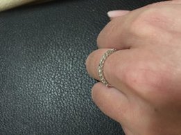 Кольцо белое золото с бриллиантами 0,23 карата, бриллиантовое - Киев