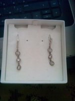 Сережки серебро - 