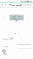 Кольцо с бриллиантами Tiffany - Киев