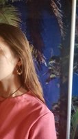 Серьги с тройной позолотой - Херсон