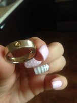 Золотое кольцо Love ring (аналог Cartier ) кольцо с болтами золото - Киев