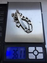 Серебряный браслет с чистой планкой - Черновцы