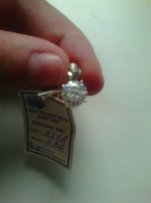 Серьги серебряные - 