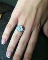 Кольцо Van Cleef & Arpels Alhambra Brilliant 750 - Киев
