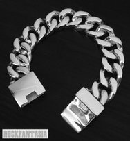 Серебряный мужской браслет панцирный массивный большой - Киев