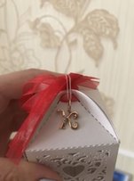 Золотая подвеска кулон буква К - Киев
