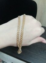 Цепочка Медзолото.Позолота 585 пробы - Днепр