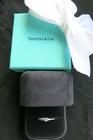 Кольцо с бриллиантами TIFFANY GRACE платина, оригинал - Киев