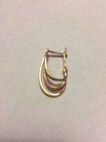 Новые Золотые серьги 585 - 3,17грамм - 