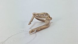 Серьги золотые 585 проба, арт.8048 н - 