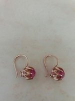 Серьги золотые 583 проба - Днепр