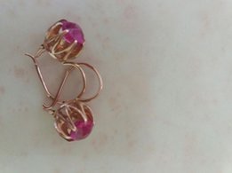 Серьги золотые 583 проба - Днепр