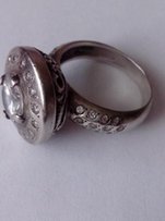 Кольцо.Серебро 925. Цирконы. Украина (Харьков). 17,5 размер. - Николаев