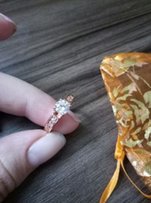 Кольцо под красное золото 17р. - 
