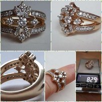 Бриллиантовое кольцо 0.86ct - Харьков