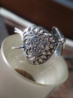 Кулон серебряный Сердце Юстайл - Львов