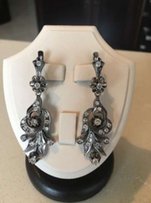 Золотые серьги с бриллиантами - Киев