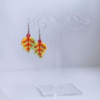Серьги из чешского бисера - Винница