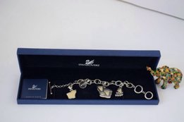Браслет на руку Swarovski c 4-мя подвесками-оригинал - Киев