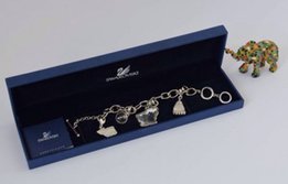 Браслет на руку Swarovski c 4-мя подвесками-оригинал - Киев
