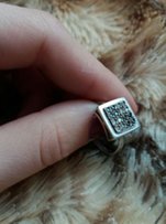 Кольцо серебро игральная кость - Мелитополь