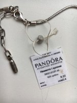 Pandora оригинал кулон на цепочке серебро - Киев