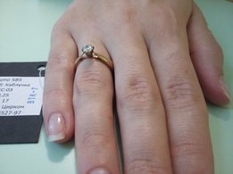 Золотые серьги / сережки из золота / 585* - Кременчуг
