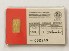 Золотой Банковский Слиток 9999 ! Отличный подарок и Вложение ! - Харьков