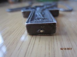 Старый Крест-мощевик серебро Греция - Ровно