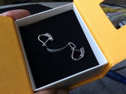 Серьги с бриллиантами 0.72карата - Одесса