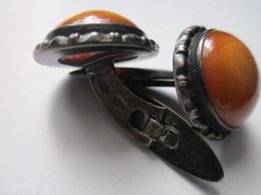 Запонки. Серебро 875(клеймо) Яшма. 11,2 гм - Мариуполь
