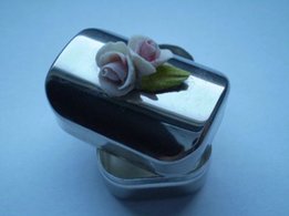 Серебро ларчик Rose 13,15г 37мм*24мм - Черновцы