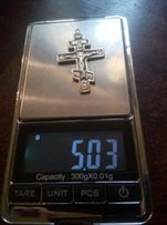 Крест серебро, 300 гривен. - Запорожье