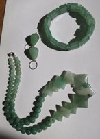 Набор. Бусы. Серьги. Натуральный камень. - Каменец-Подольский