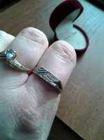 Серебряное кольцо перстень с цирконами мужской - Кременчуг