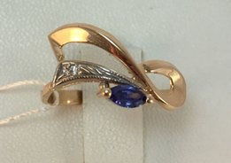 Кольцо золотое 585 проба арт.7005 н - Киев