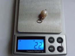 Серьги, подвеска, жемчуг Касуми, заводское золото 585 пробы - Киев