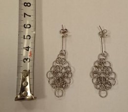 Серебряные серёжки 925 пробы - Киев