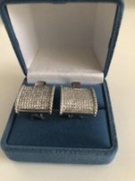 Серебряные серьги 925.Вес 8.38, вставка - куб. Цирконий - Одесса