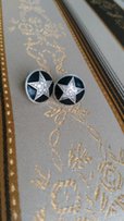 Серьги серебро 925* проба, СССР Винтаж сережки - Ужгород