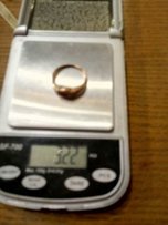 Золотое кольцо 583 проба с натуральными рубинами - Тернополь