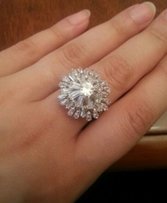 Крупное кольцо.Коктейльное. - Чернигов