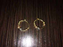 Серьги итальянское золото 750 пробы - Днепр